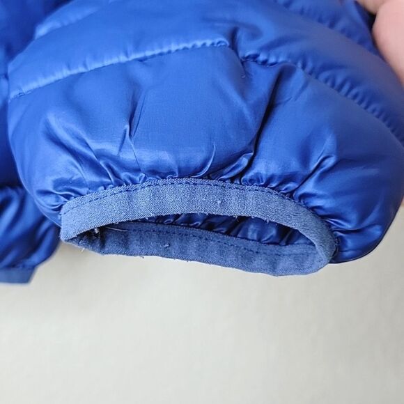 BLACK RIVET Casual Blue Puff Jacket size M Warm Fall Winter - Picture 7 of 13